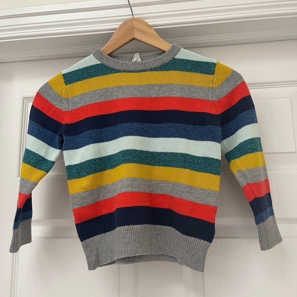 Baby Gap colourful striped sweater size 5 years